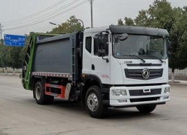 聚尘王牌HNY5182ZYSE6型压缩式垃圾车
